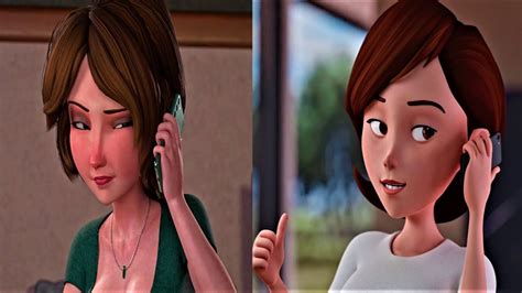 helen and aunt cass|Aunt Cass And Helen Parr